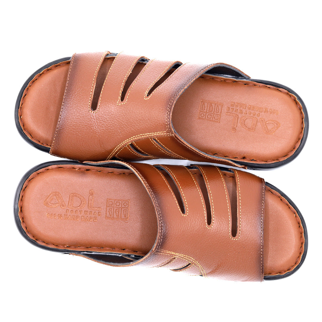 Hand Made Leather Slippers ART-8127