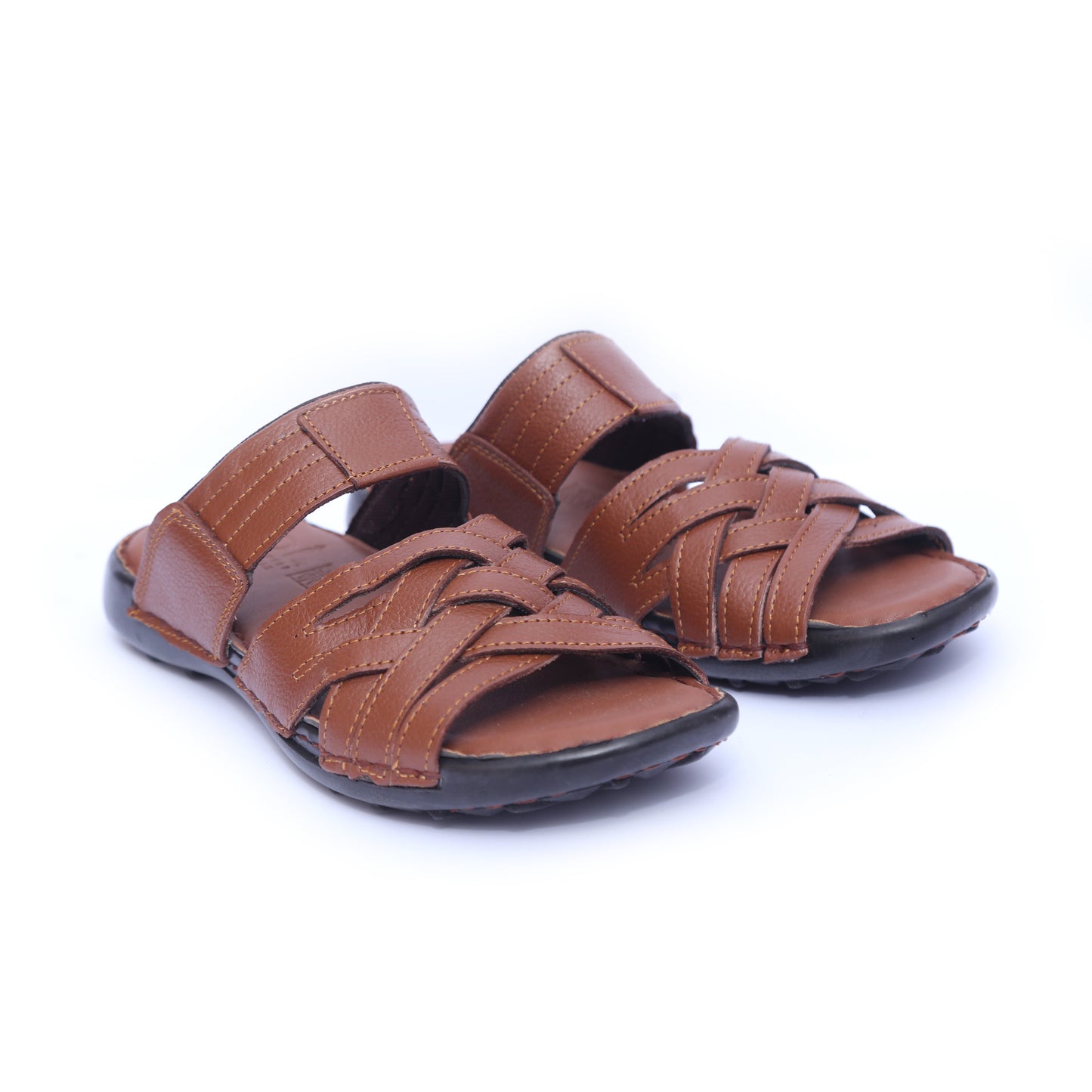 Men’s Leather Slippers – Stylish & Comfortable  ART-2201