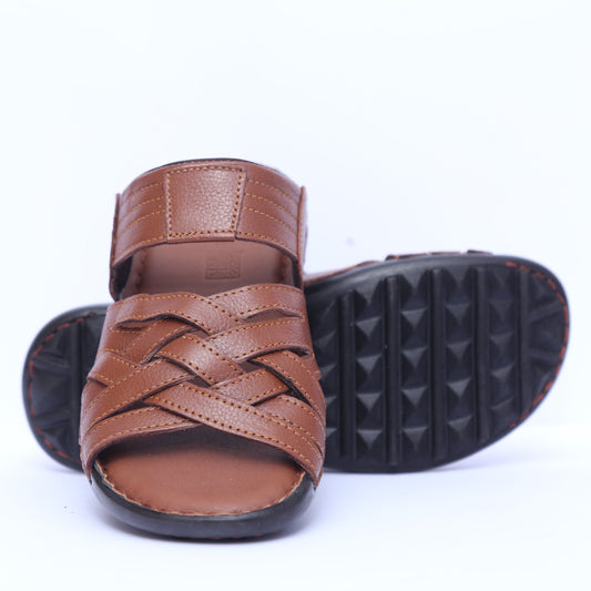 Men’s Leather Slippers – Stylish & Comfortable  ART-2201