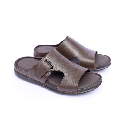 High Sole Leather Slippers – Stylish & Comfortable . ART-7101
