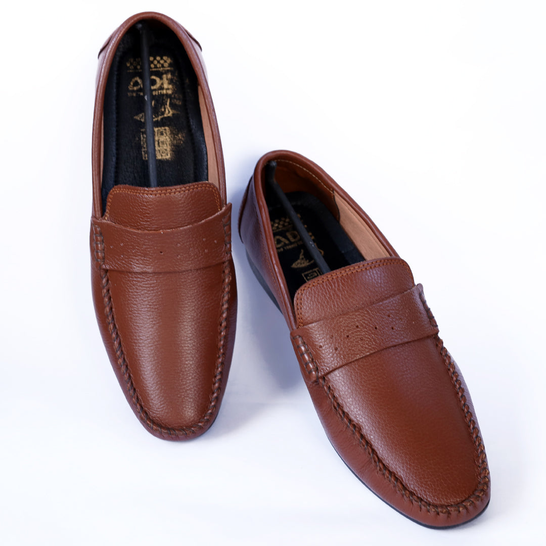 "Premium  Leather Loafers - ART-703