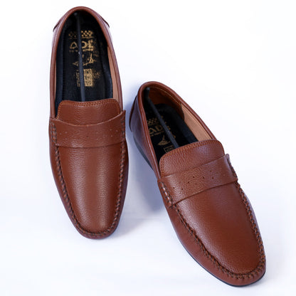 "Premium  Leather Loafers - ART-703