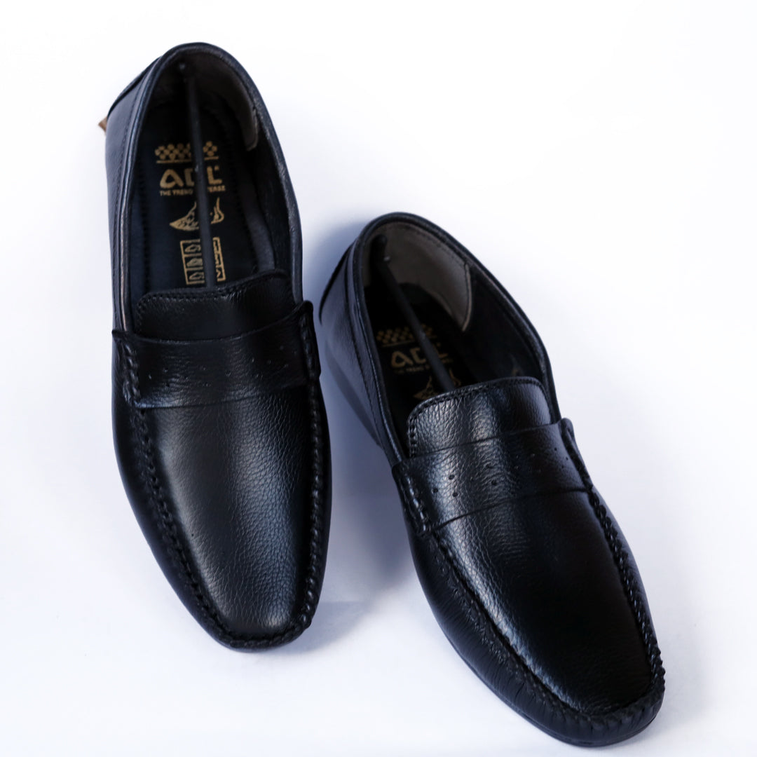 "Premium  Leather Loafers - ART-703