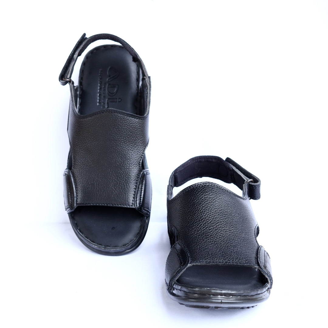 Men’s  Leather Sandals – Adjustable Comfort  ART-7104