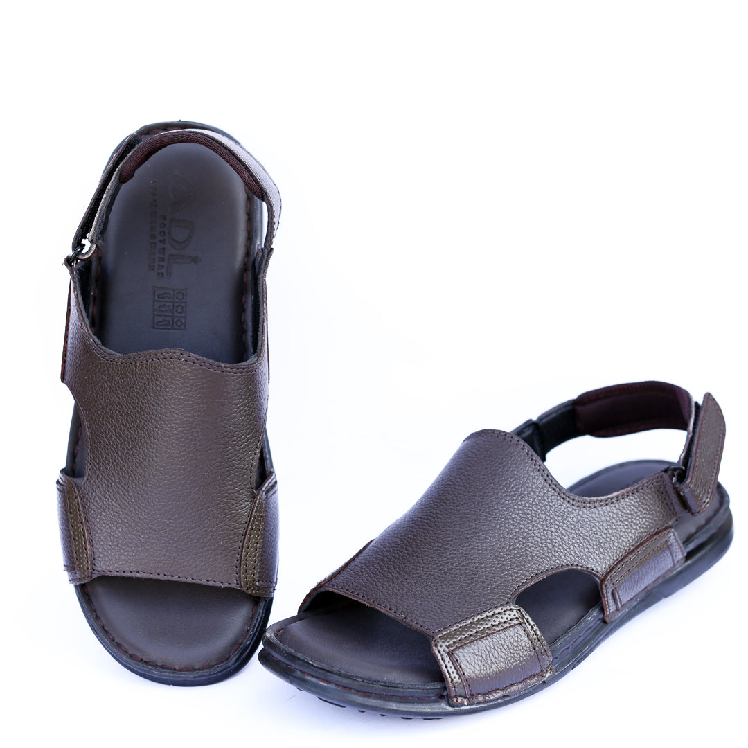 Men’s  Leather Sandals – Adjustable Comfort  ART-7104