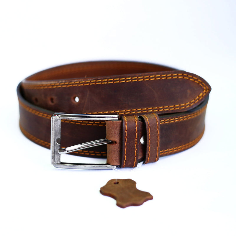 Brown Leather Belt - d53406-21