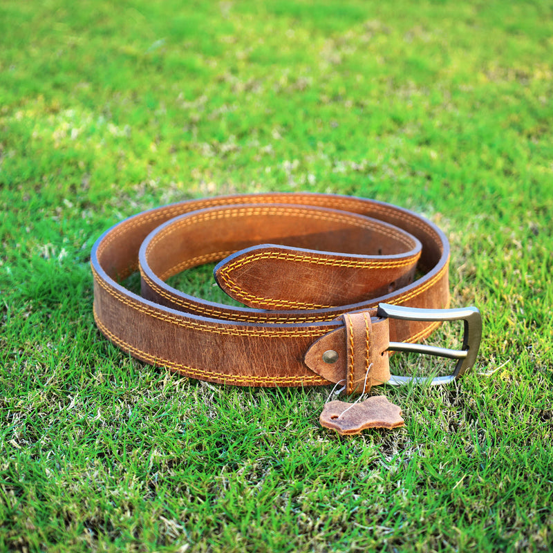 Brown Leather Belt - d53406-21