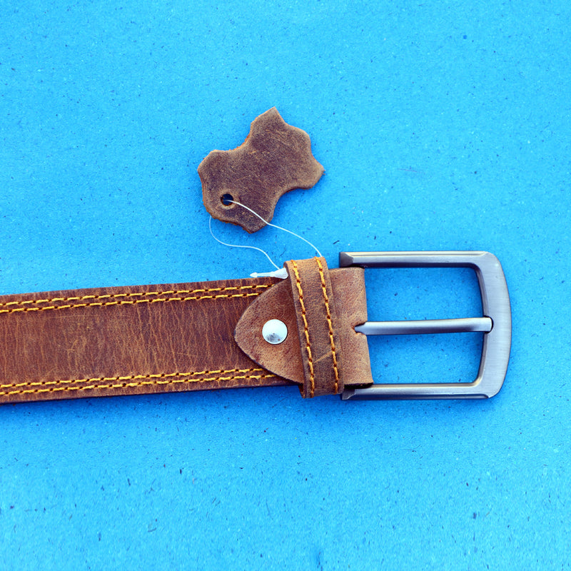 Brown Leather Belt - d53406-21