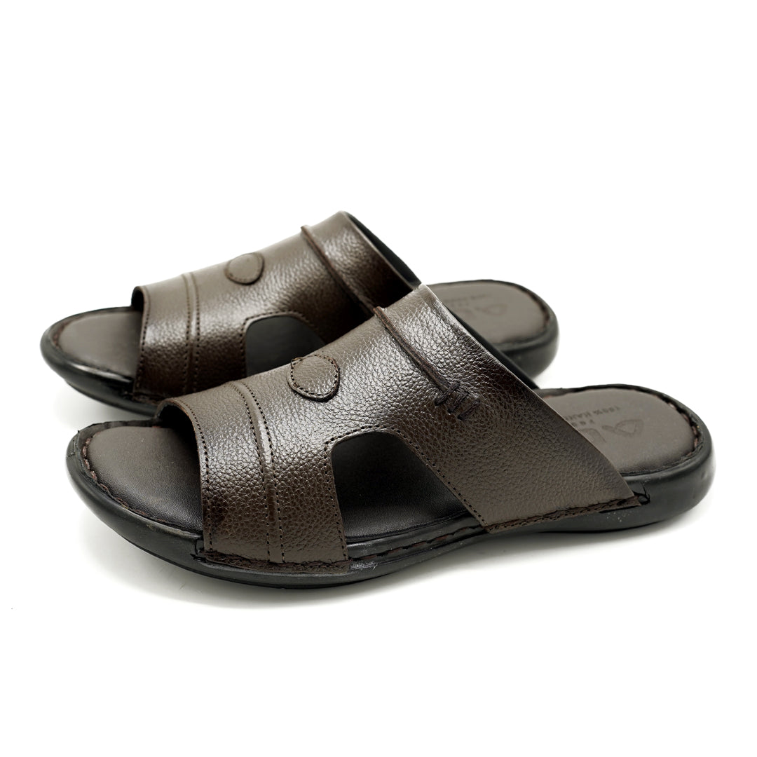 Leather Slippers - Art 8118