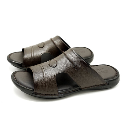 Leather Slippers - Art 8118