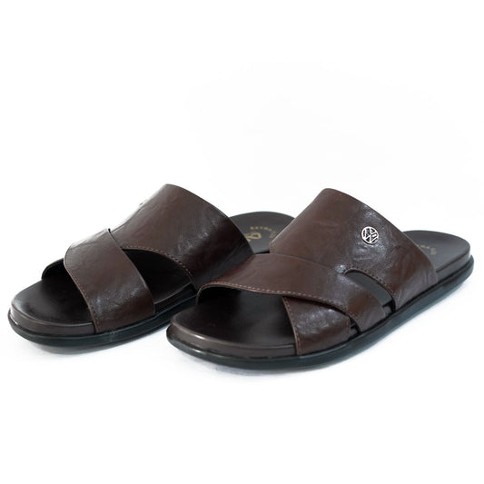 Medicated Leather Slippers ART-3302