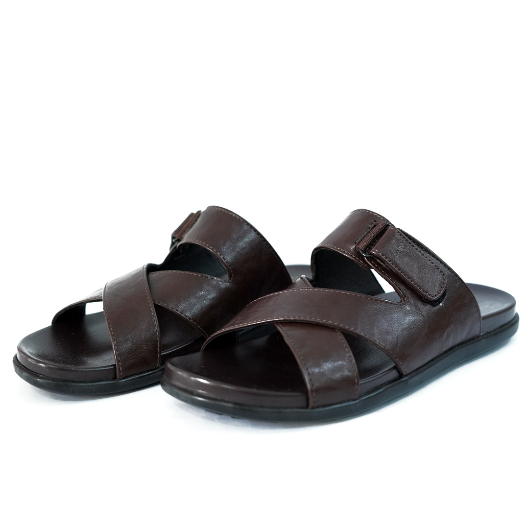 Medicated Leather Slippers ART-3303