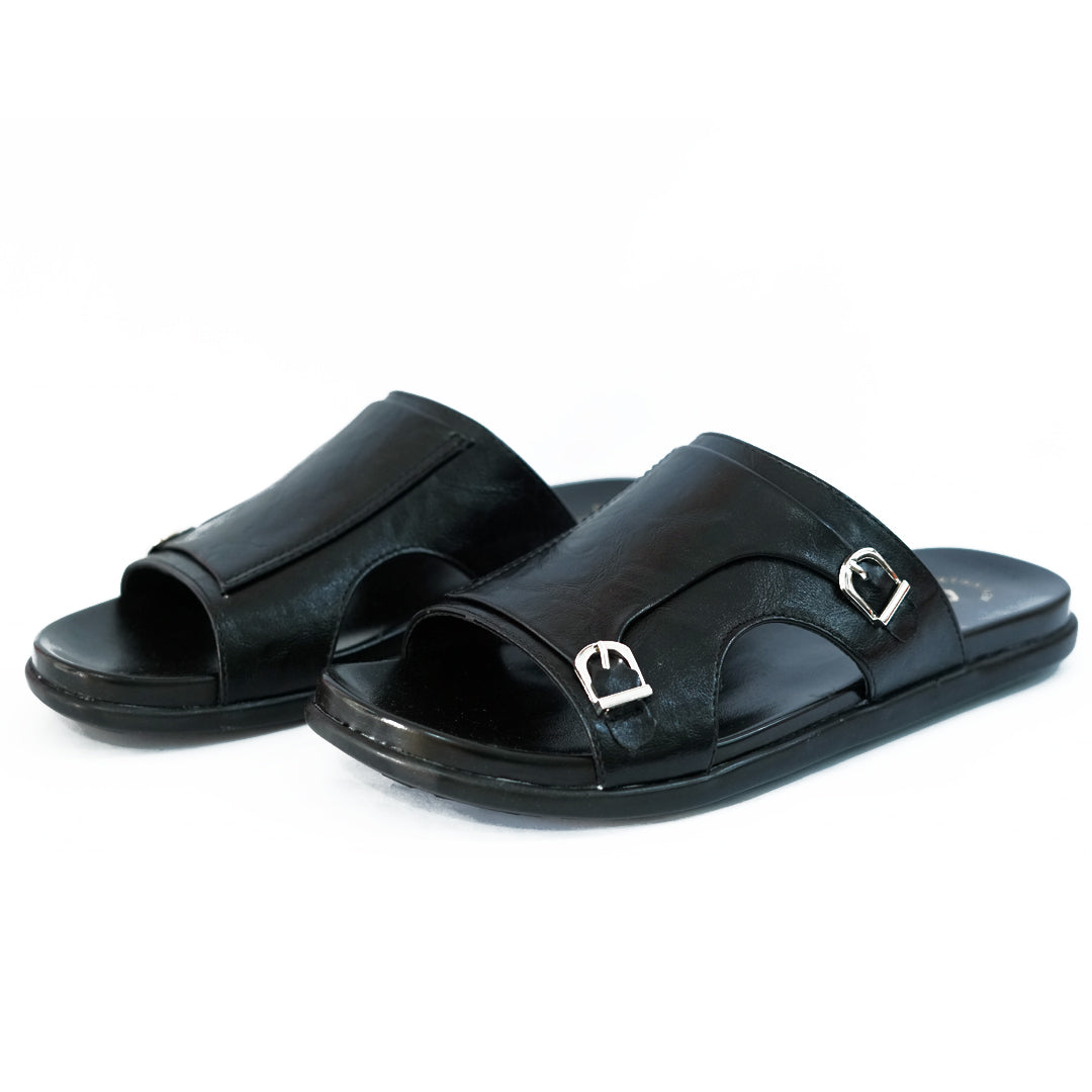 Medicated Leather Slippers ART-3309