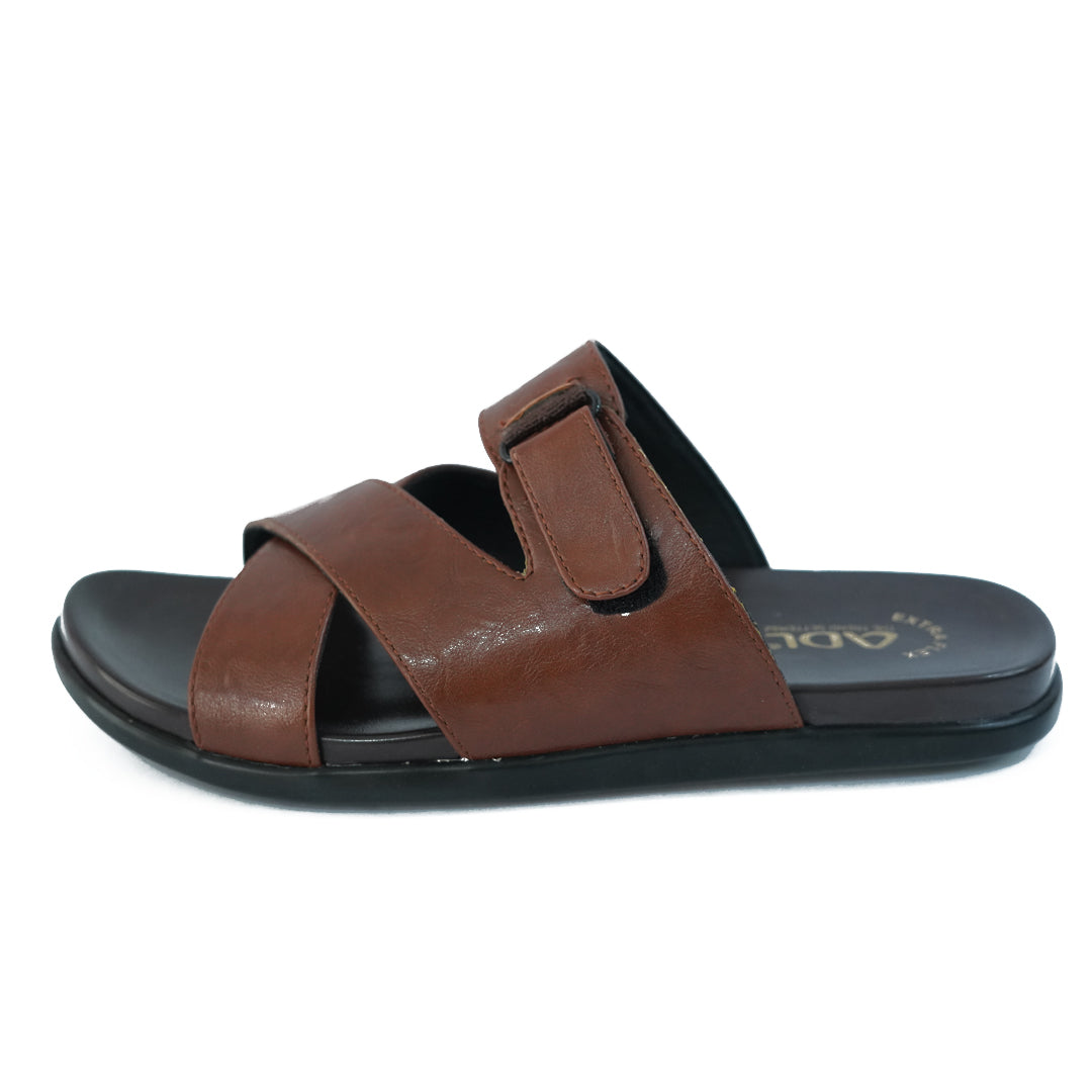 Medicated Leather Slippers ART-3303