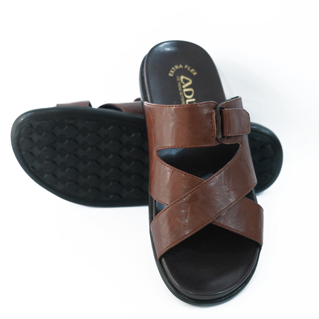 Medicated Leather Slippers ART-3303