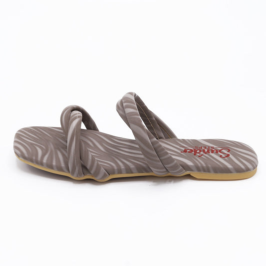Zebra Pattren Stylish Flats-011
