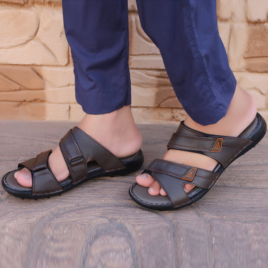 Hand Made Leather Slippers.ART-8120