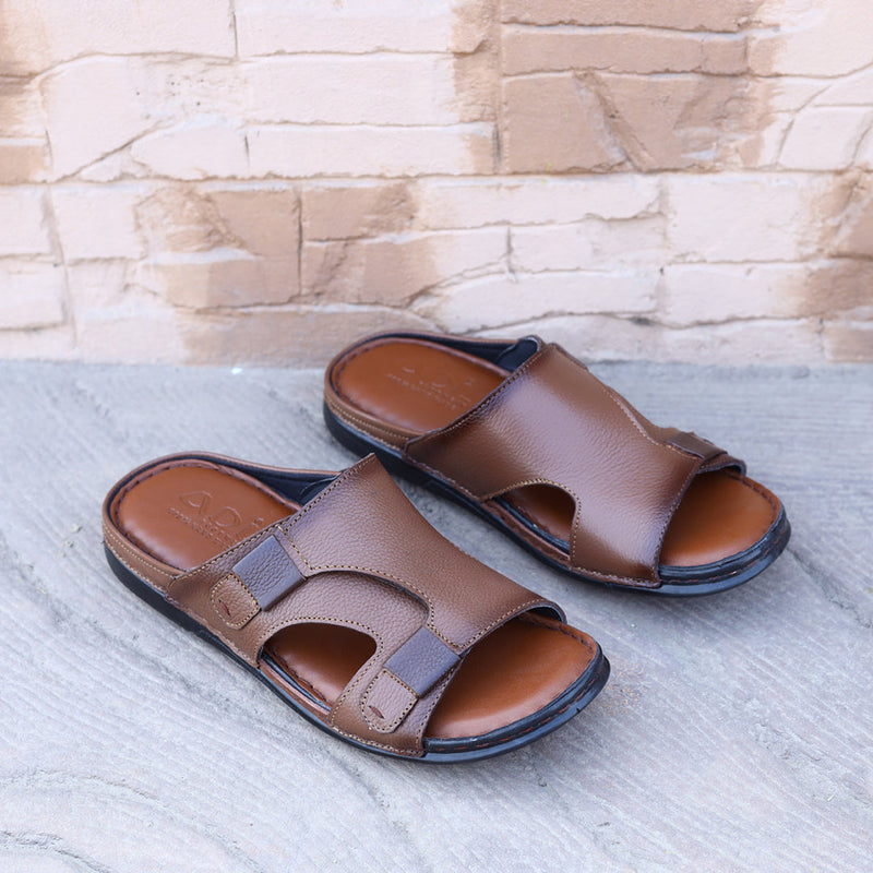 Premium Leather Slippers. - d53406-21