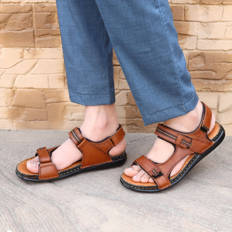 Turmeric Twist Sandals. - d53406-21