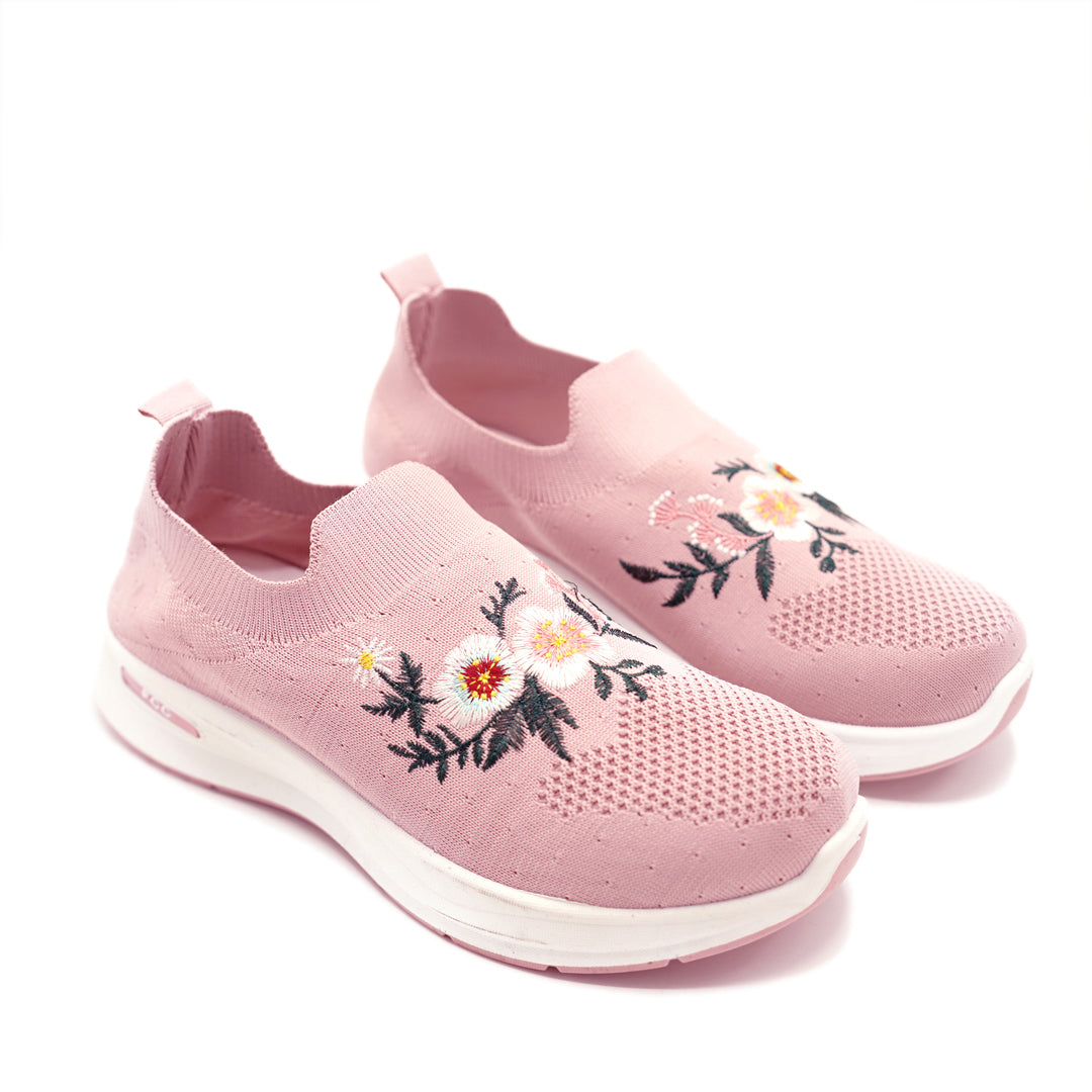 Floral Comfort Step-On Skechers