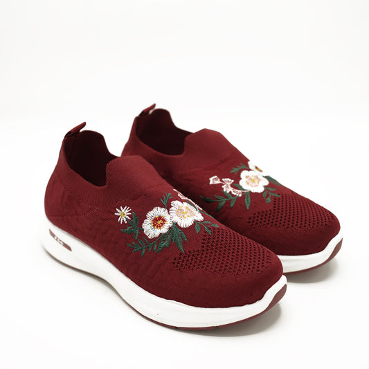 Floral Comfort Step-On Skechers