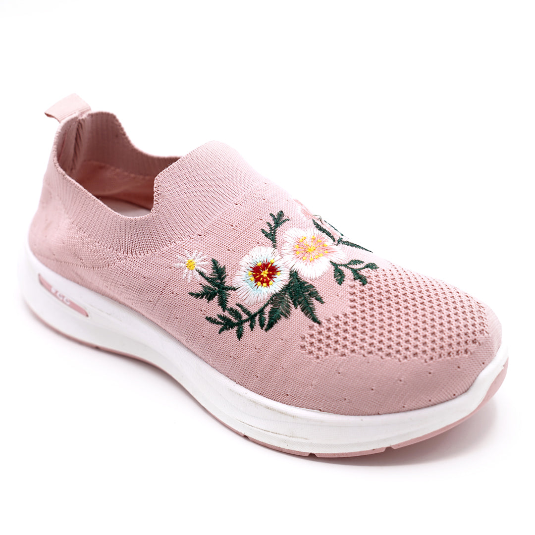Floral Comfort Step-On Skechers