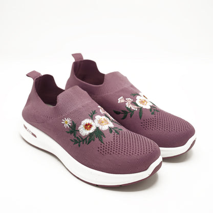 Floral Comfort Step-On Skechers