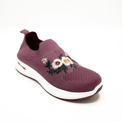 Floral Comfort Step-On Skechers