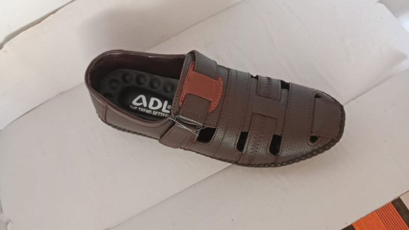 Medicated Leather Sandals cum shoes