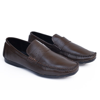 "Premium  Leather Loafers - ART-703
