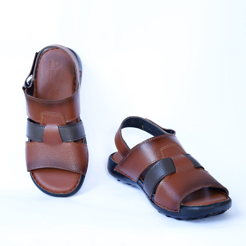 Soft Striped Sandals. - Modish Crafts