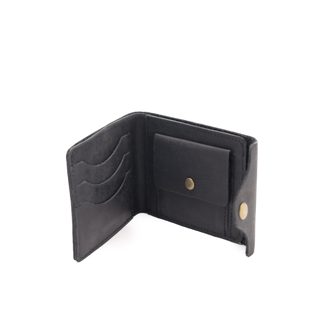 Button Lock Wallet . W-3