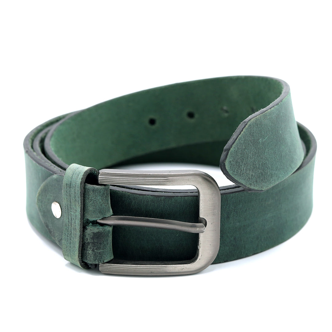Green Belt . Leather