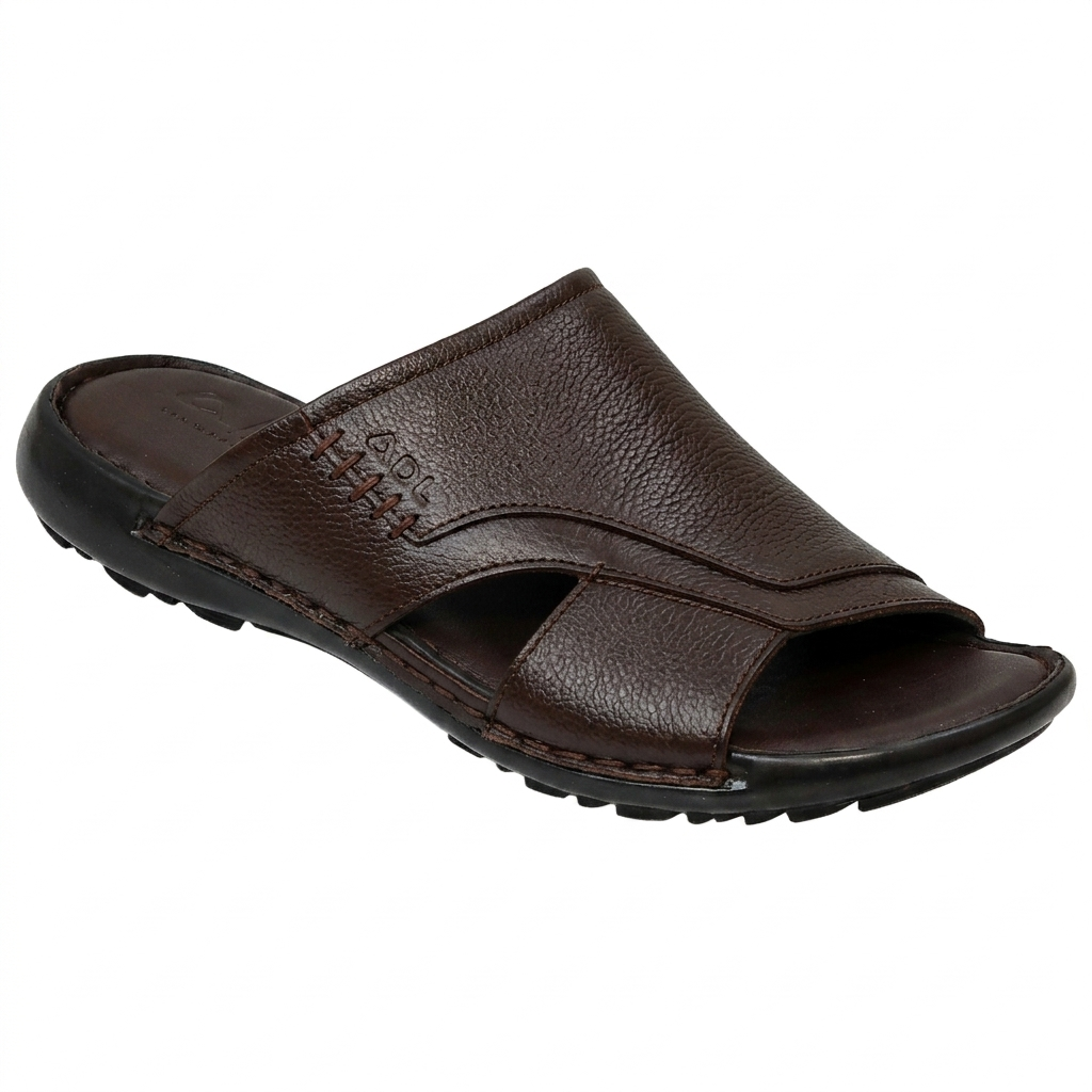 Light Weight Leather Slippers. Art 8112