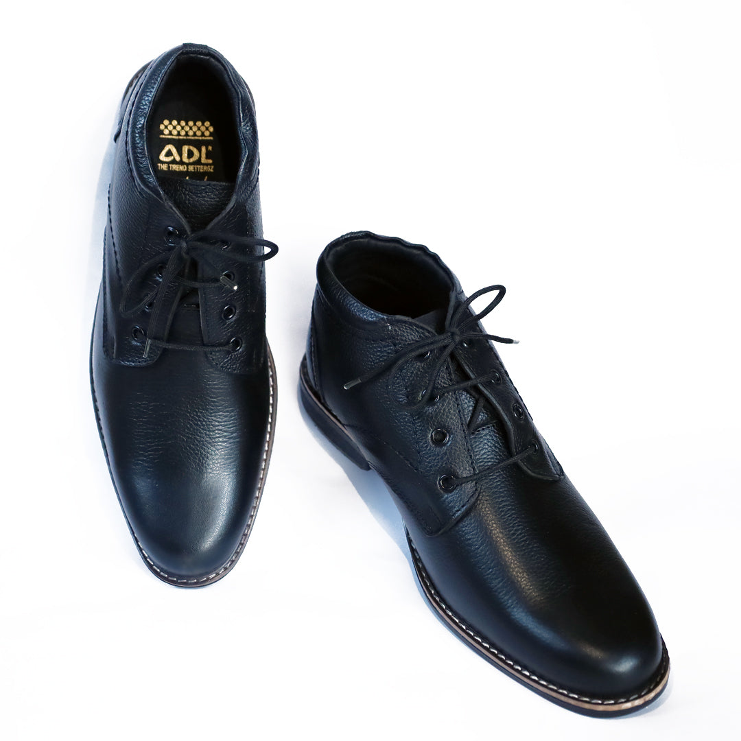 Long Leather Shoes - Modish