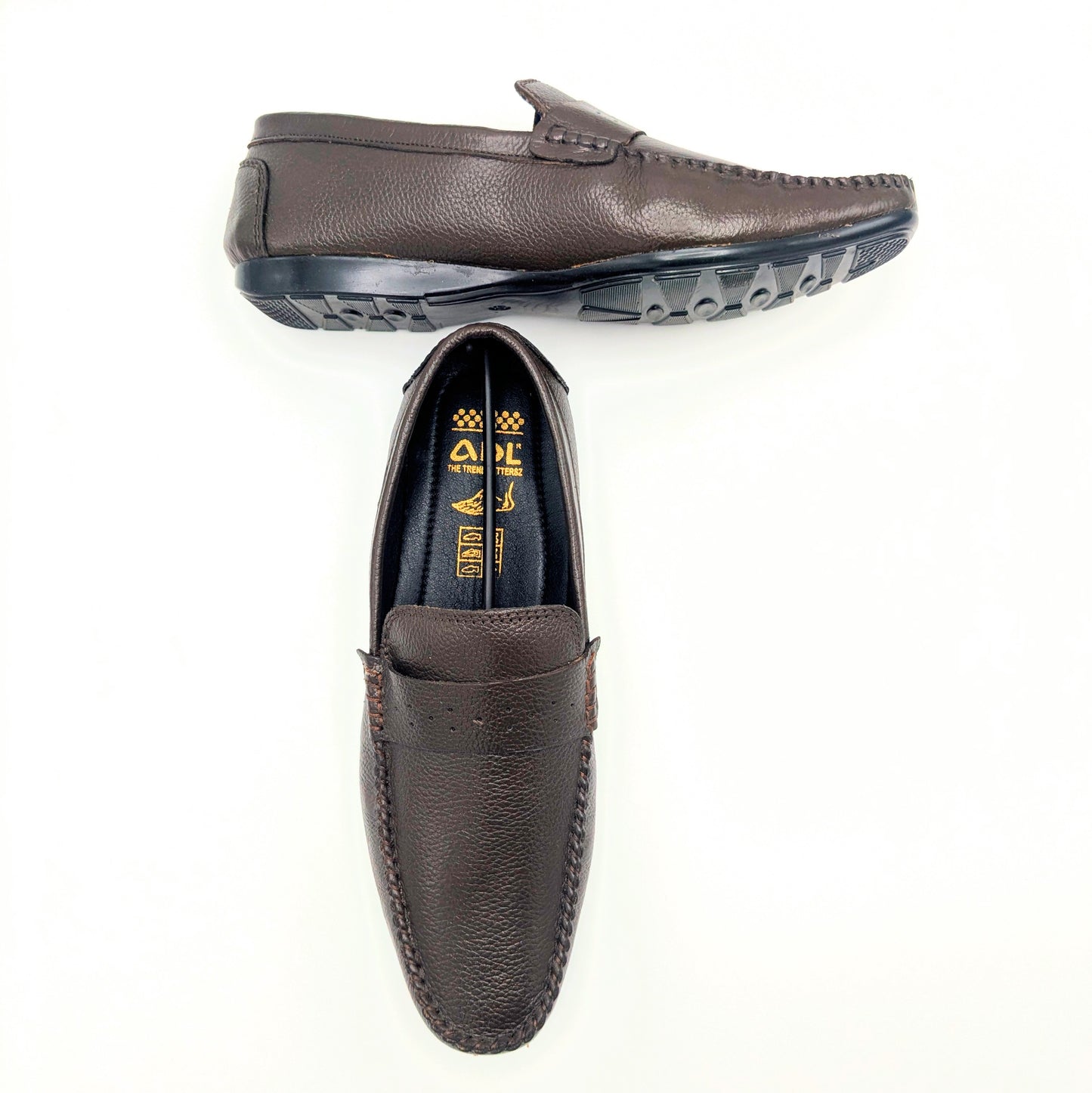 "Premium  Leather Loafers - ART-703