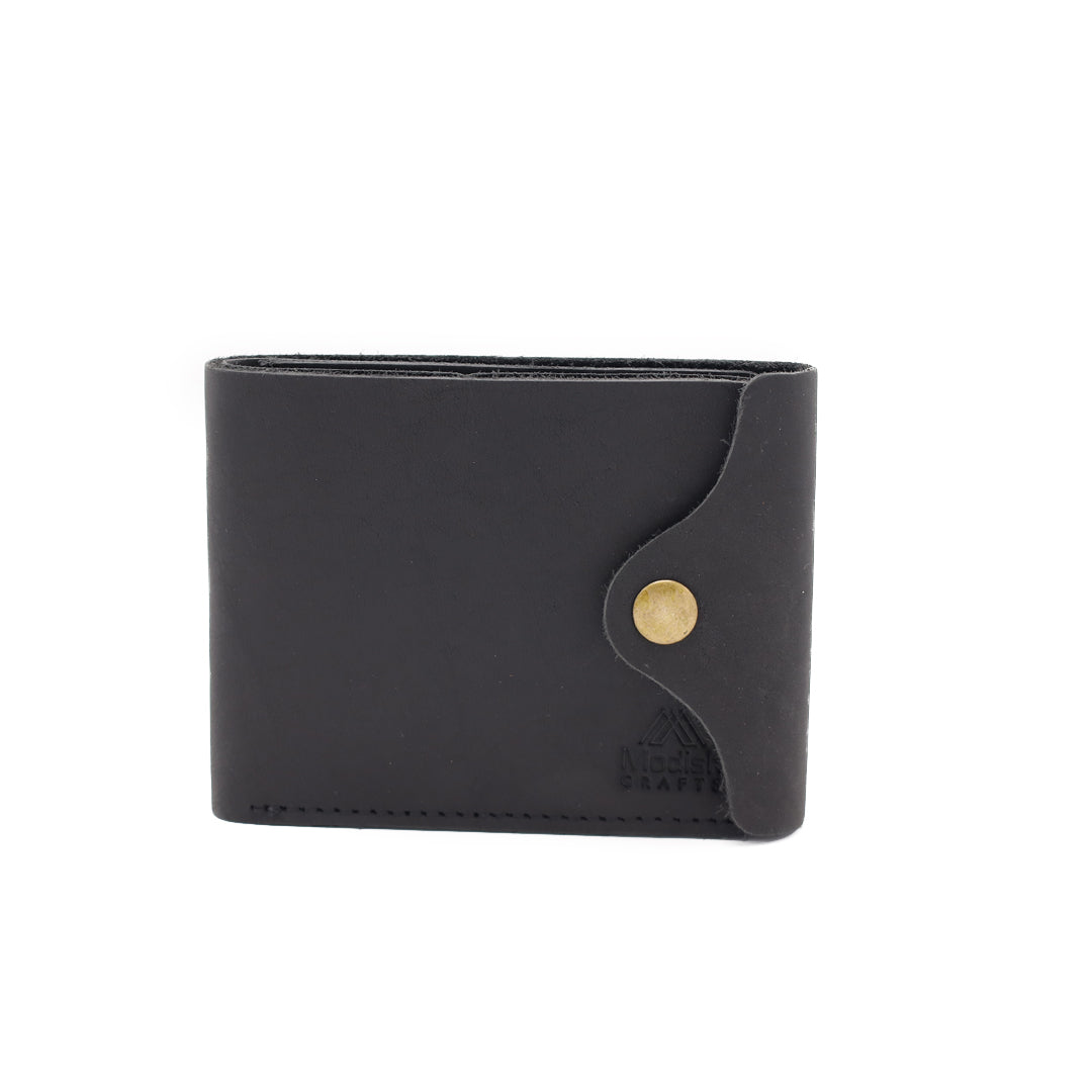 Button Lock Wallet . W-3