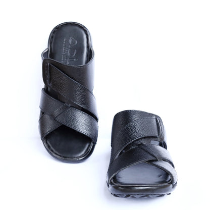 Leather Slippers.