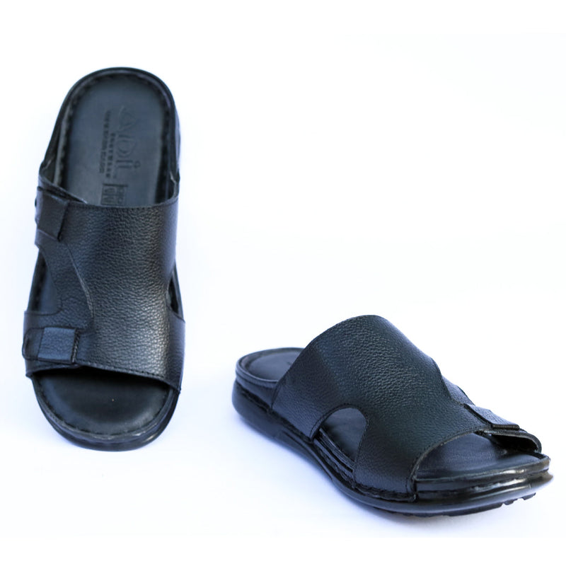 Premium Leather Slippers. - Modish Crafts