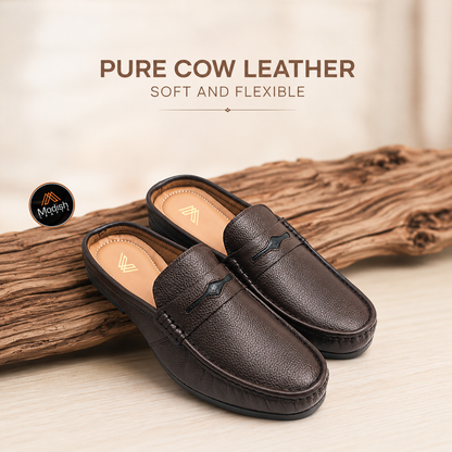 Medicated Backless Loafers.