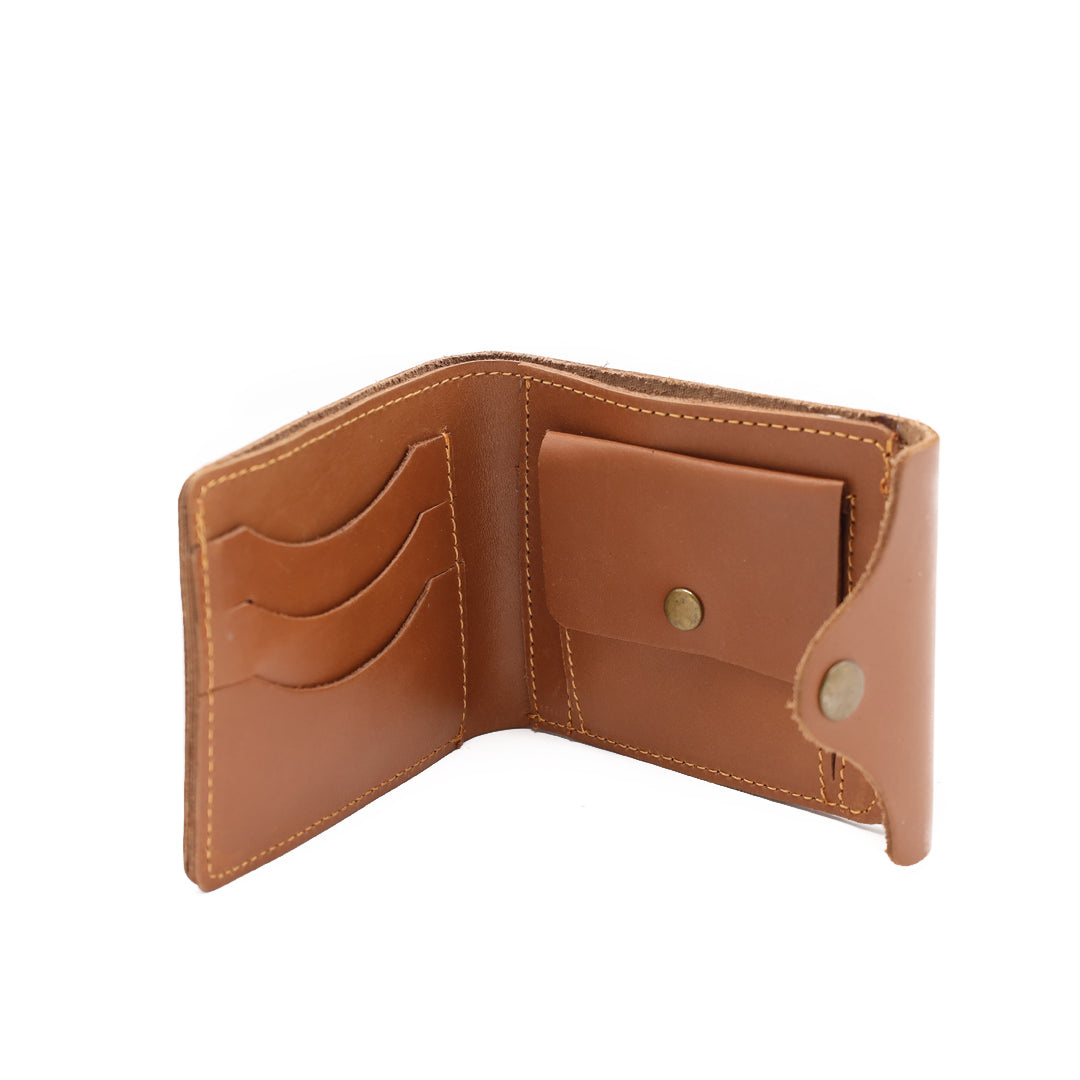 Button Lock Wallet . W-3