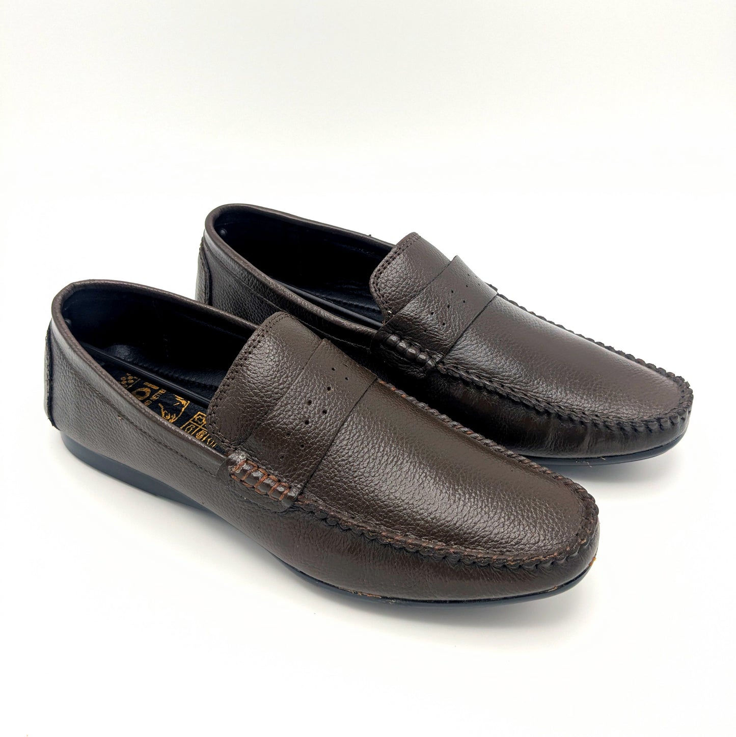 "Premium  Leather Loafers - ART-703