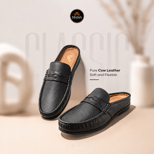 Medicated Backless Loafers.
