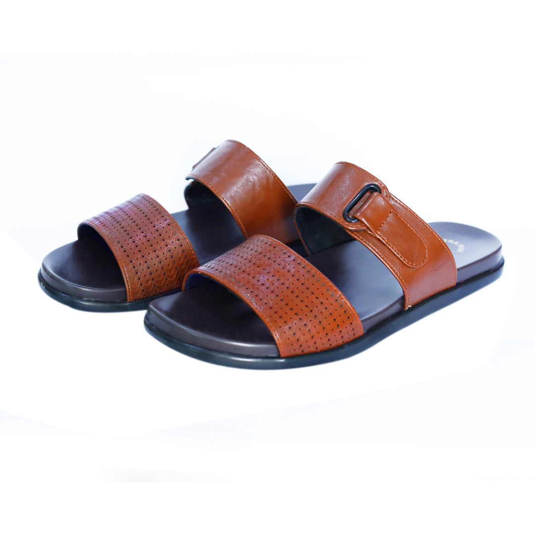 Medicated Leather slippers ART-3305