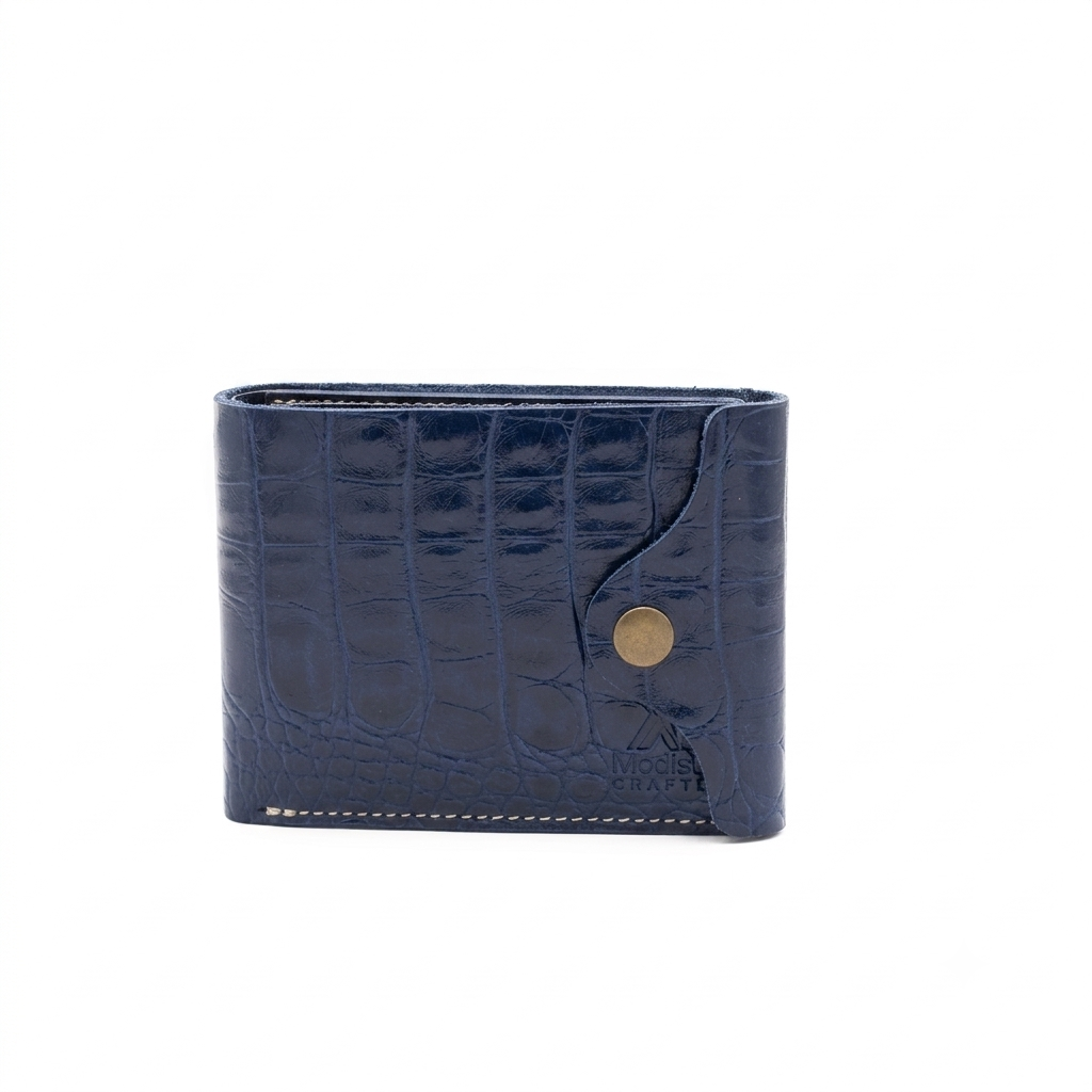 Button Lock Wallet . W-3