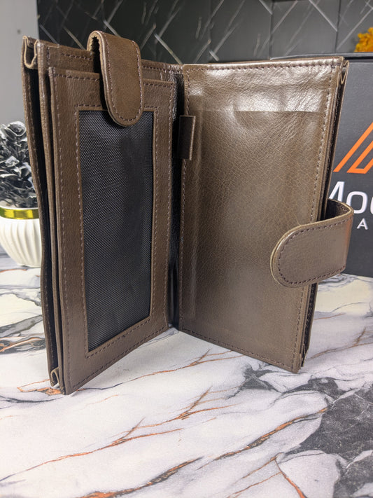 Long Leather Wallets