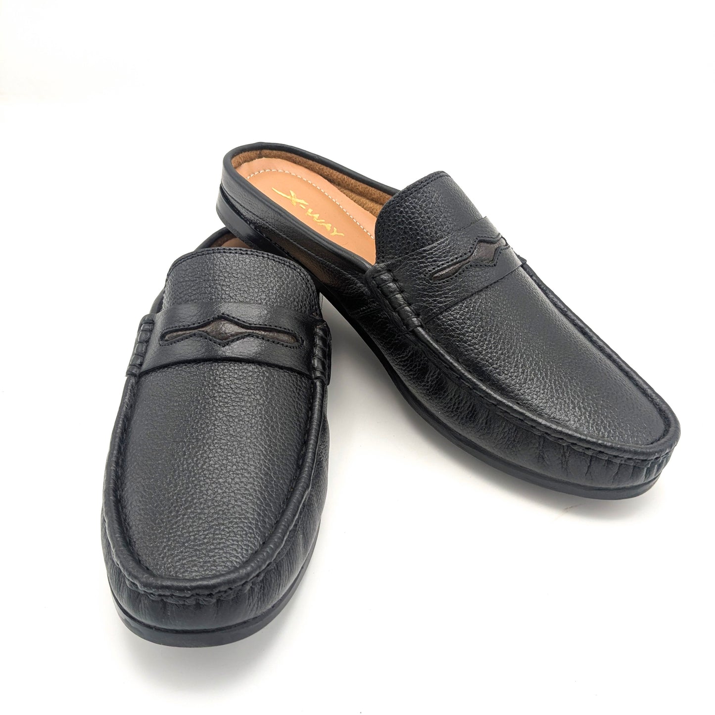 Medicated Backless Loafers.