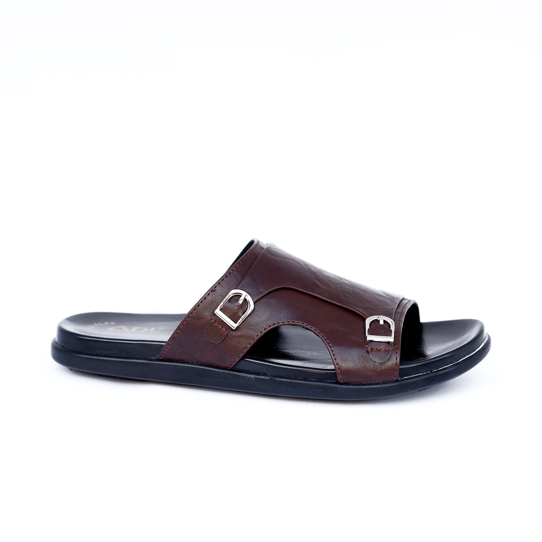 Medicated Leather Slippers ART-3309